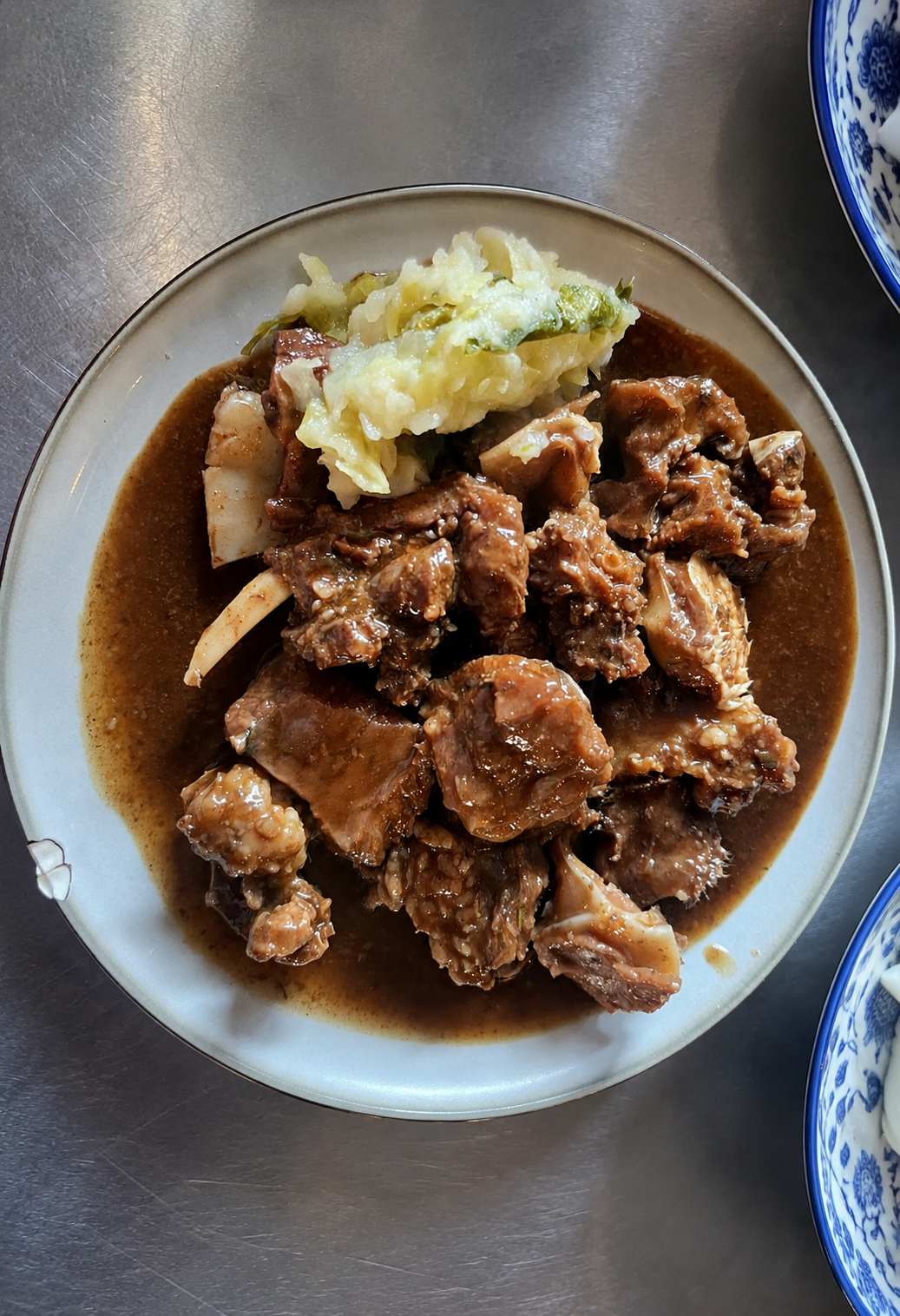 Pap & 4 Mixed Meat